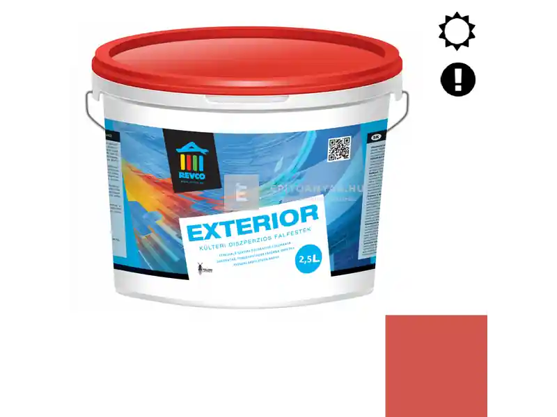 Olcsóbb Revco Exterior homlokzatfesték rouge 5 2,5 l