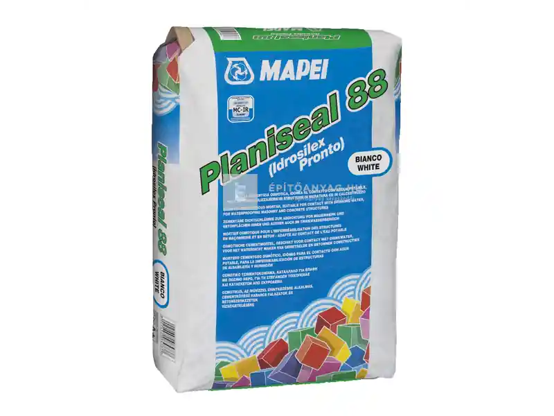 Mapei Planiseal 88 vízszigetelő habarcs fehér 25 kg Gyors kiszállítás