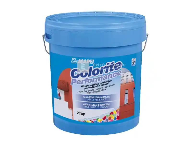 Alacsony ár Mapei Colorite Performance diszperziós festék fehér 20 kg