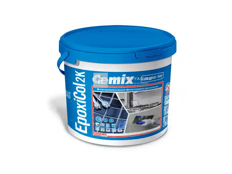 Cemix 8660 EpoxiCol 2K epoxi fugázó fehér 7 kg Csak ma