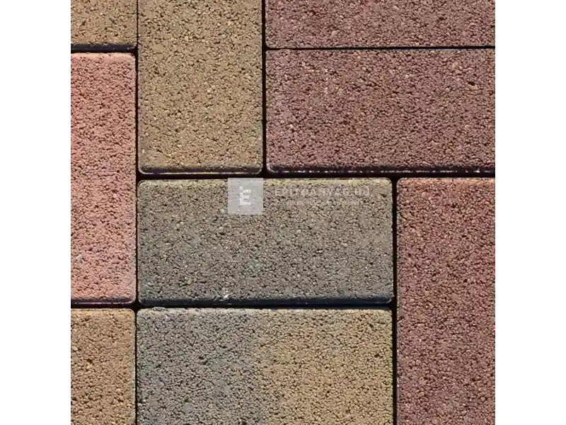 Alacsony ár ABeton Borostyán térkő kistégla zökkenőmentes, mediterrán 10x20x6 cm
