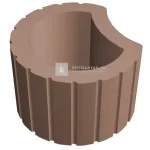 Viastein Lunetto rézsűkő barna 25x30x20 cm Legkelendőbb
