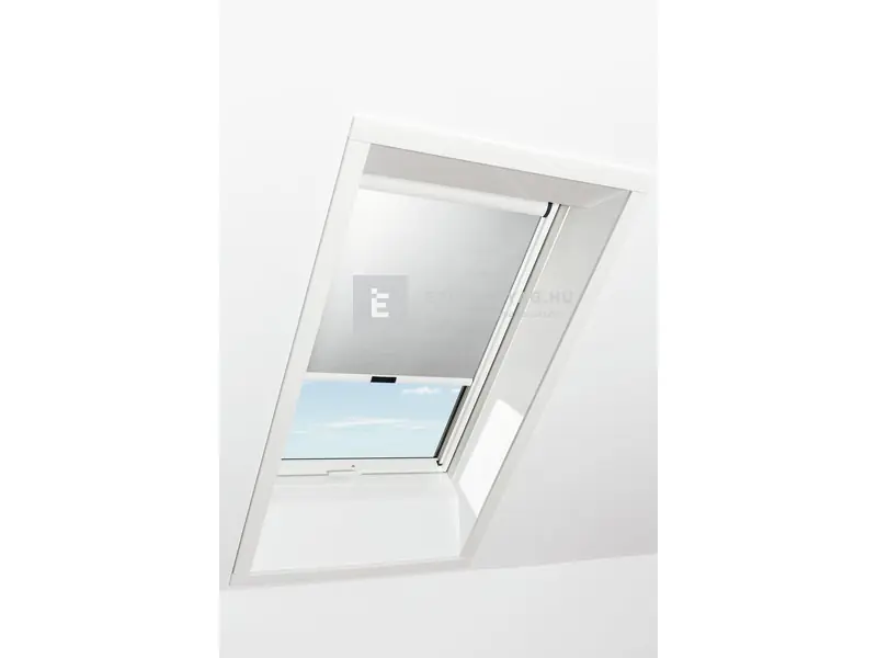 Roto Designo ZRE R6/R8 54x78 cm, világosszürke fényszűrő roló, alumínium profilokkal Prémium