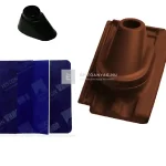 Olcsó Tondach Renoton 9 antennakivezető szett FusionProtect rézbarna