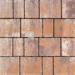Újdonság Semmelrock Appia Antica kombi térkő lávavörös melírozott 8 cm