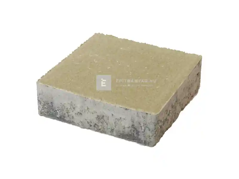 Szezonális akció ABeton Borostyán térkő kocka homok 20x20x6 cm
