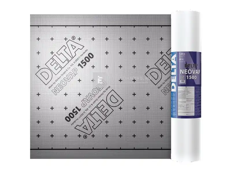 Gyors szállítás Dörken Delta-Neovap 1500 hidegen öntapadó, lég- és párazáró fólia 1,08x60 m