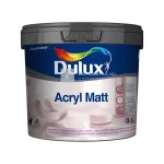 Dulux Acryl Matt beltéri falfesték fehér 3 l Ne maradj le