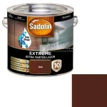Utolsó esély Sadolin Extreme vizesbázisú vastaglazúr selyemfényű teak 2,5 l