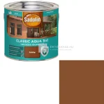 Árcsökkenés Sadolin Classic Aqua vékonylazúr selyemfényű sötéttölgy 2,5 l