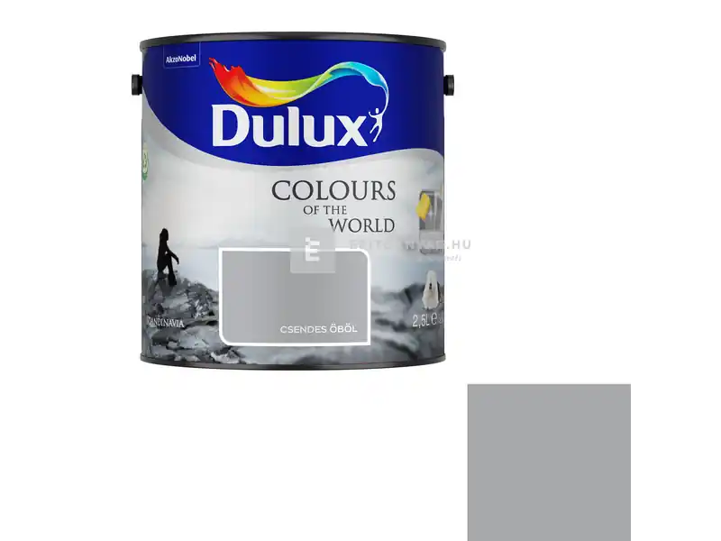 Végkiárusítás Dulux A Nagyvilág Színei matt beltéri falfesték csendes öböl 2,5 l