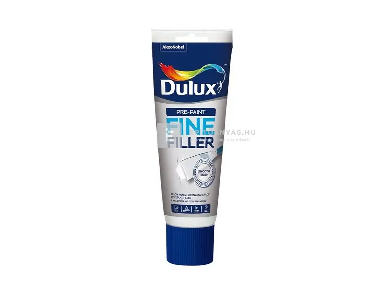 Csak ma Dulux Pre-Paint Fine filler készrekevert extra finom glett 400 g