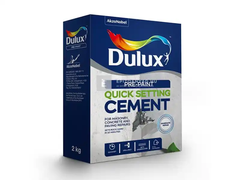 Alacsony ár Dulux Pre-Paint Quick Set Cement cementes glett 2 kg
