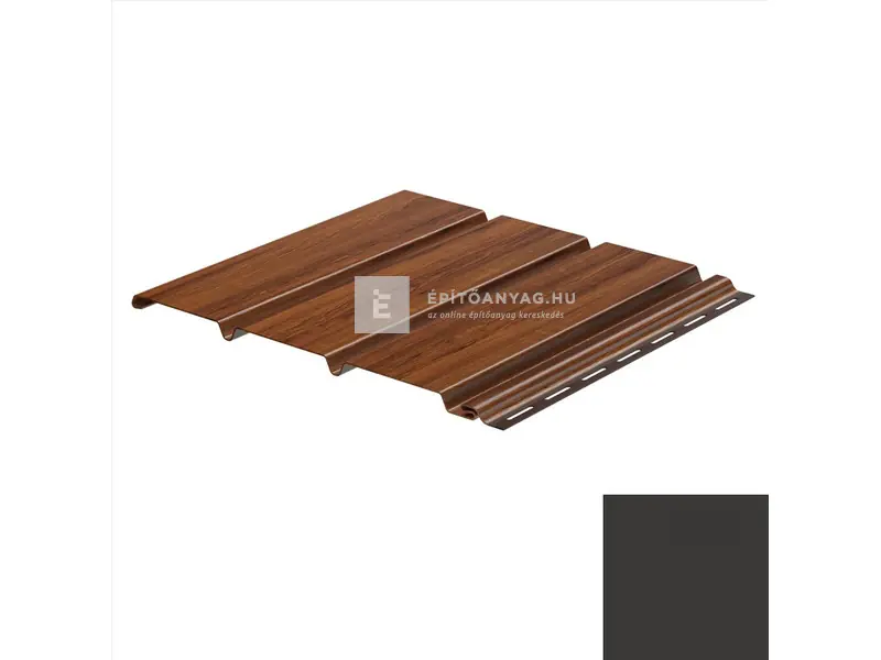 Biztonságos fizetés Galeco Decor panel zárt, grafit, 400x29,5 cm
