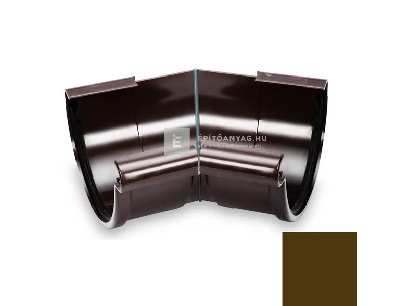 Galeco PVC 150 barna belső szeglet 135° Prémium