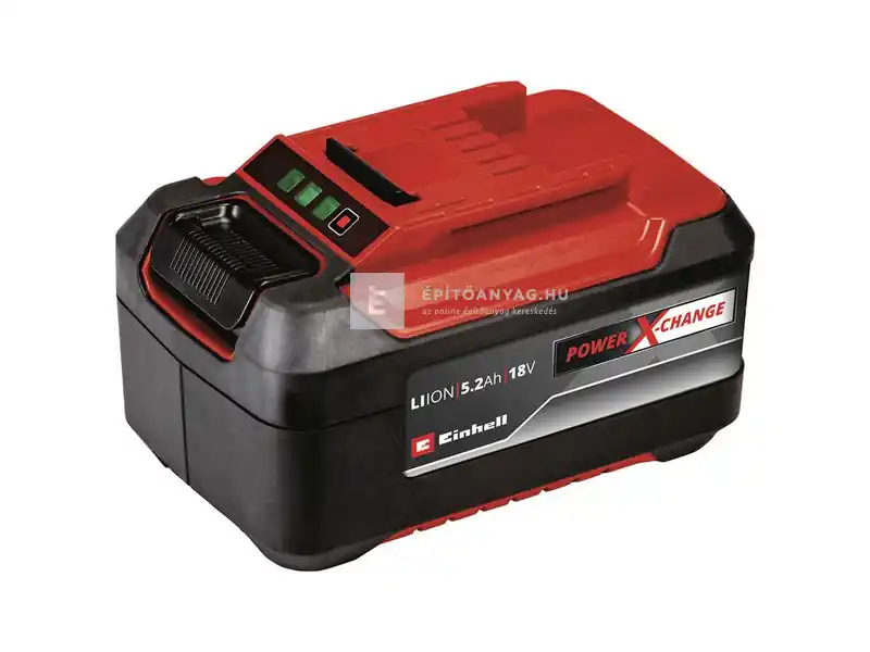 Azonnali szállítás Einhell Power X-Change Plus Li-ion akkumulátor 18V / 5,2 Ah