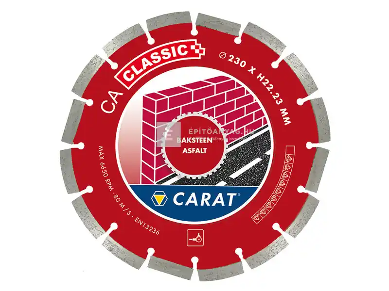 Hikoki Carat CA Classic gyémánttárcsa tégla/aszfalt 230x22,23 mm Vedd meg online