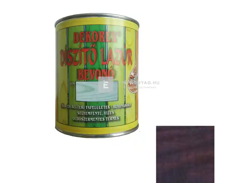 Akciós ár Dekorex vékonylazúr paliszander 0,75 kg