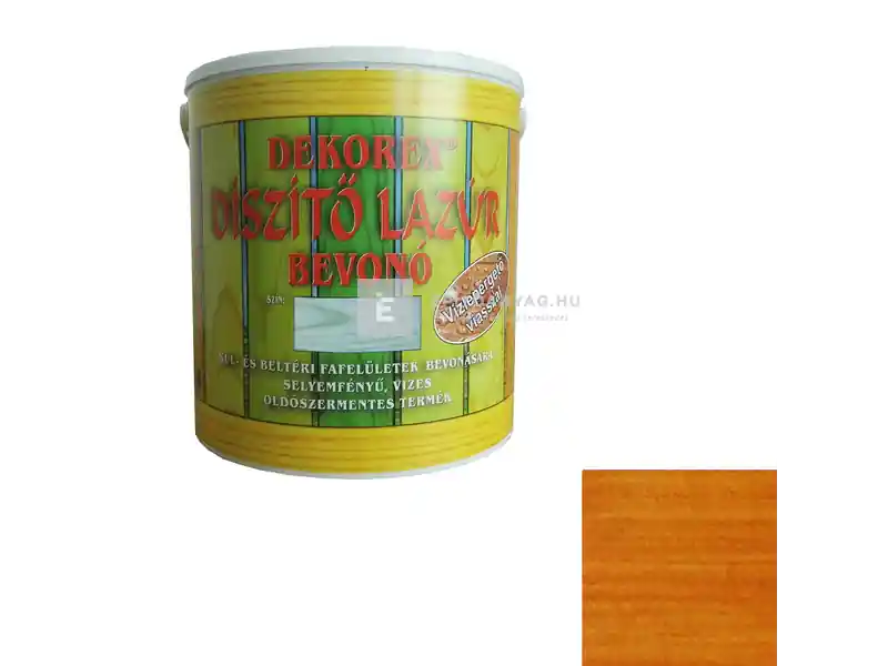 Dekorex vékonylazúr tölgy 2,5 kg Ne maradj le