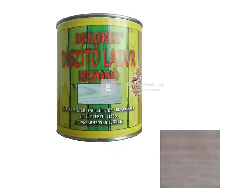 Dekorex vékonylazúr antikszürke 0,75 kg Nézd meg most