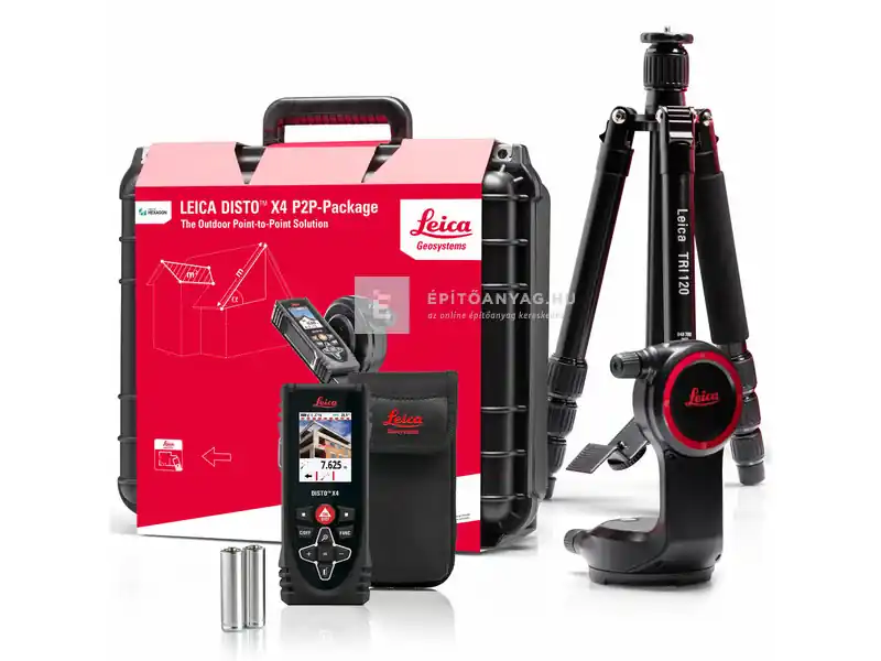 Árcsökkenés Leica Disto X4 lézeres távolságmérő készlet
