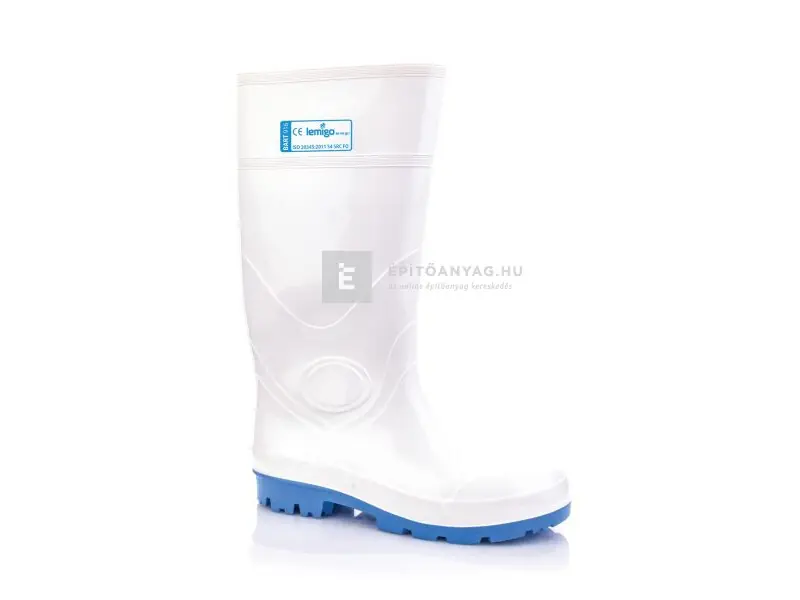 Legnépszerűbb Lemigo Bart S4 SRC PVC hosszú szárú csizma fehér 43