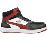 Puma Frontcourt Blk/Wht/Red Mid S3L ESD FO HRO SR munkavédelmi bakancs 43 Legjobb ár