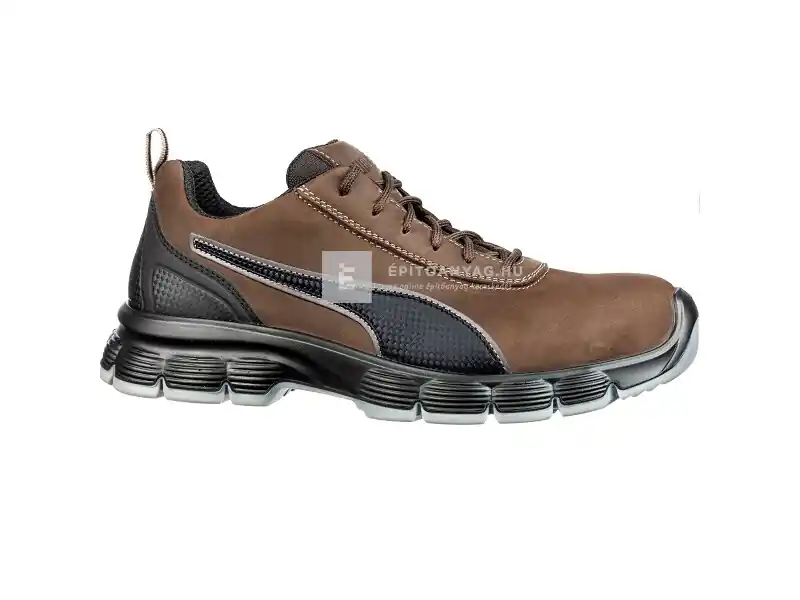Árengedmény Puma Condor Brown Low S3 ESD SRC munkavédelmi cipő 46