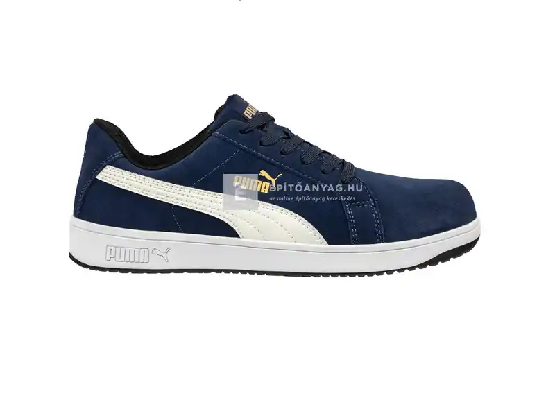 Puma Iconic Suede Navy Low S1PL ESD FO HRO SR munkavédelmi cipő 39 Népszerű