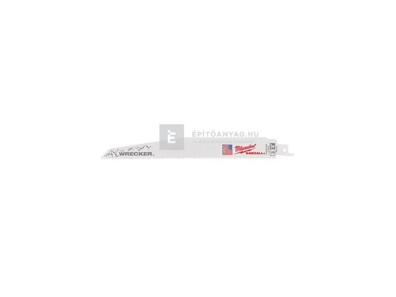 Milwaukee szablyafűrészlap-készlet fémhez, fához, műanyaghoz 230/2,3-3,6 mm, 5 db Végkiárusítás