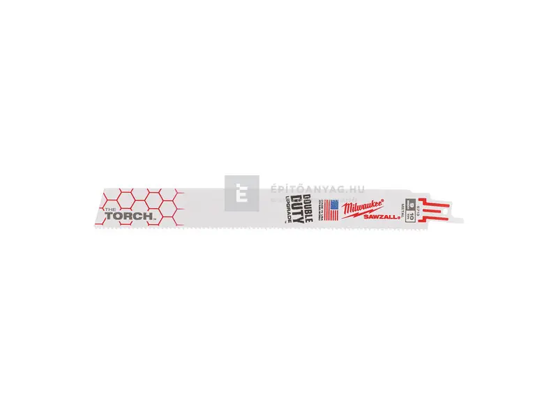 Biztonságos fizetés Milwaukee Sawzall Torch szablyafűrészlap, rugalmas, bimetál, kobalt 230/2,5 mm, 5 db