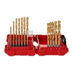 Milwaukee fémfúró Shockwave HSS-G TiN fémfúró készlet 2-10mm, 1/4" hex, 19 db Szuper ajánlat