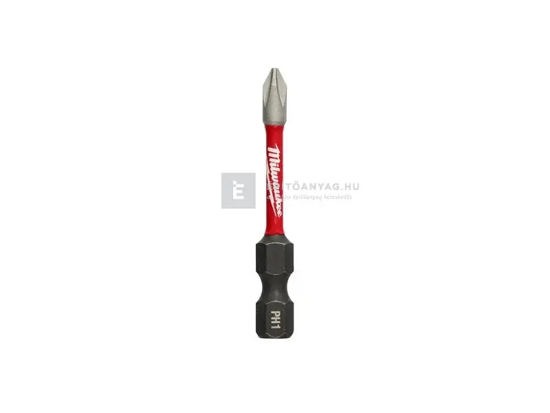Milwaukee Shockwave bit PH1 50 mm Biztonságos vásárlás