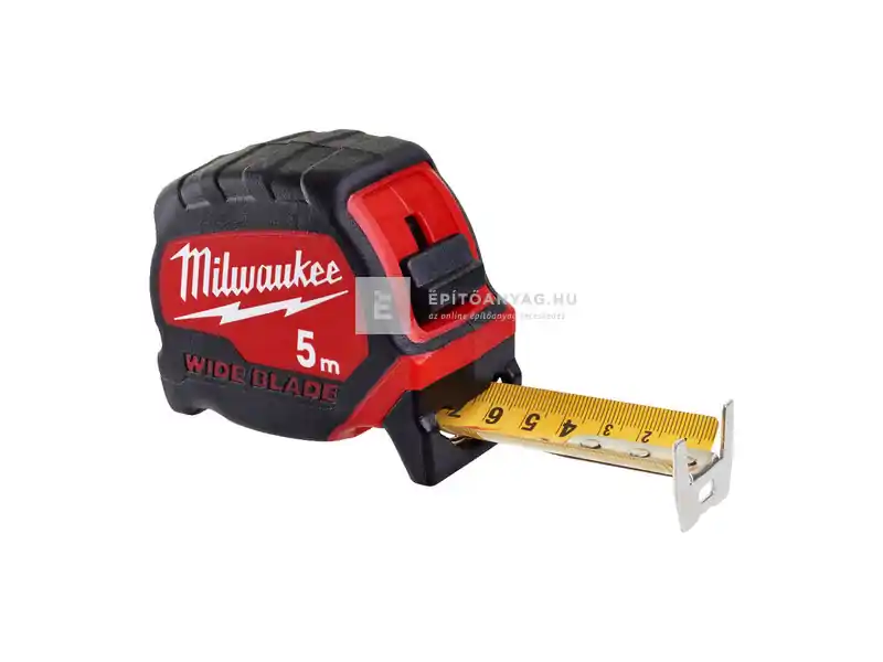 Vedd meg online Milwaukee Wide Blade prémium, széles mérőszalag 33 mm / 5 m