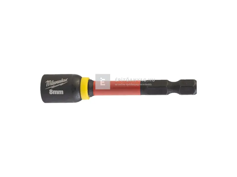 Milwaukee Shockwave mágneses dugókulcs 1/4" HEX, 8 mm Expressz szállítás