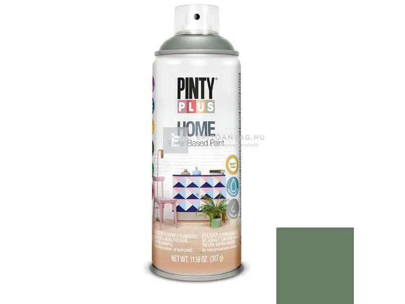 PintyPlus Home vizes bázisú festék spray HM416 green wood 400 ml Legjobb ár