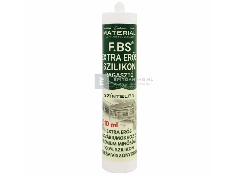 Material F.BS szilikon ragasztó és tömítő 310 ml Outlet