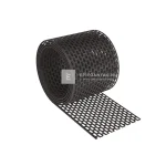 Outlet PVC szellőzőszalag antracit 10 cm x 5 m