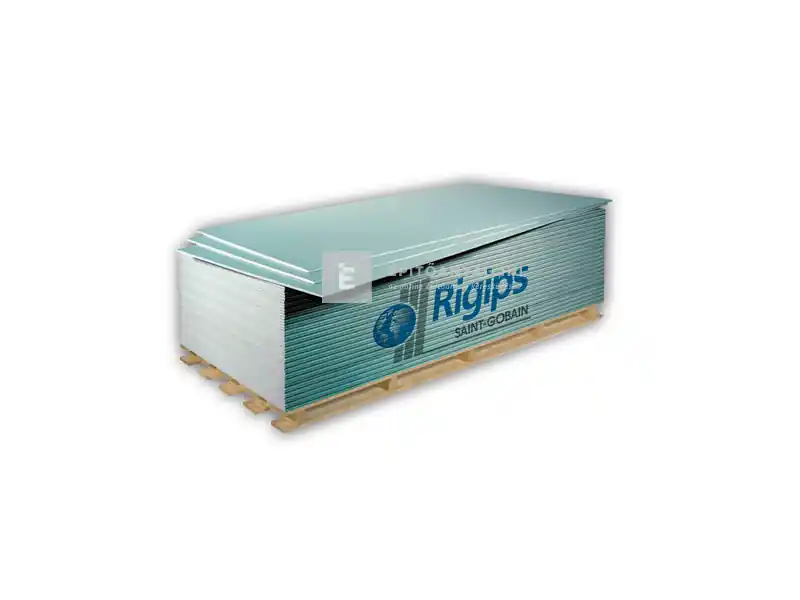 Akciós ár Rigips RFI 120x200x1,25 cm tűzgátló impregnált gipszkartonlap