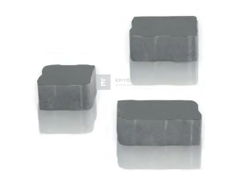 Olcsóbb ABeton Nostalit kombi térkő antracit 8 cm