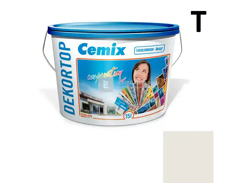 Cemix 2802 DekorTOP diszperziós homlokzatfesték 4161 cream 15 l Akciós ár