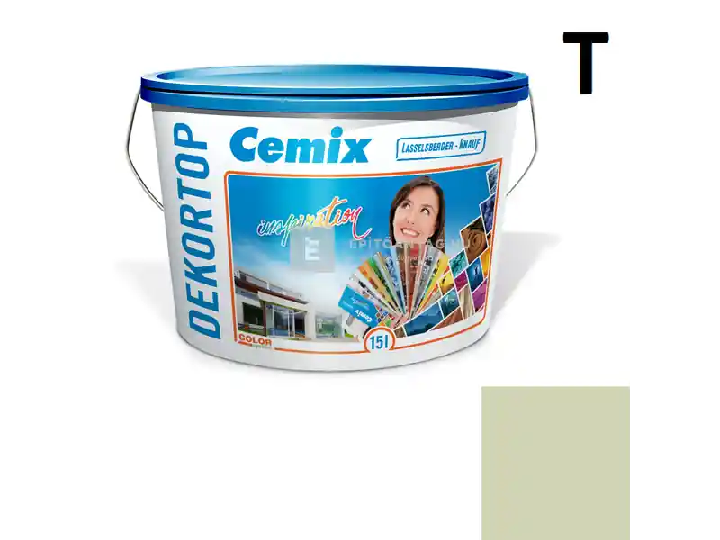 Expressz szállítás Cemix 2802 DekorTOP diszperziós homlokzatfesték 4513 green 15 l