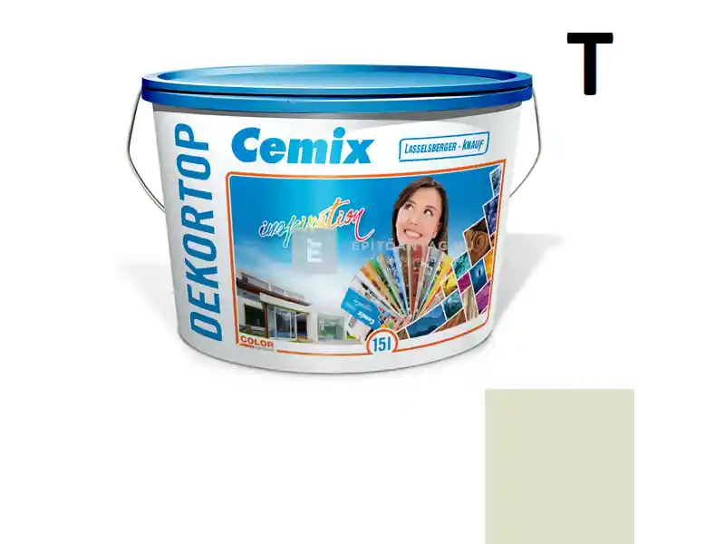 Legkelendőbb Cemix 2802 DekorTOP diszperziós homlokzatfesték 4511 green 15 l