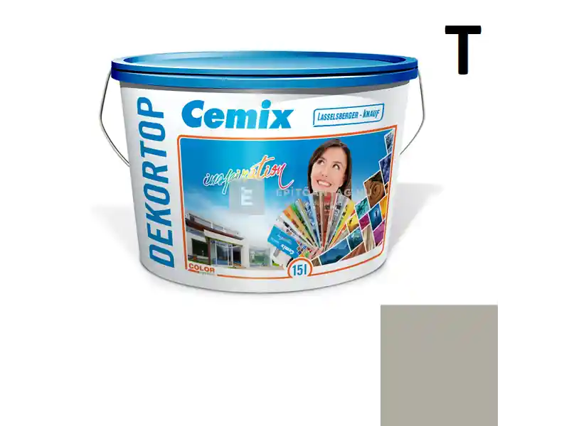 Gyors szállítás Cemix 2802 DekorTOP diszperziós homlokzatfesték 5337 rock 15 l