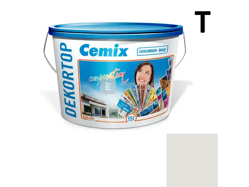 Alacsony ár Cemix 2802 DekorTOP diszperziós homlokzatfesték 5341 rock 15 l