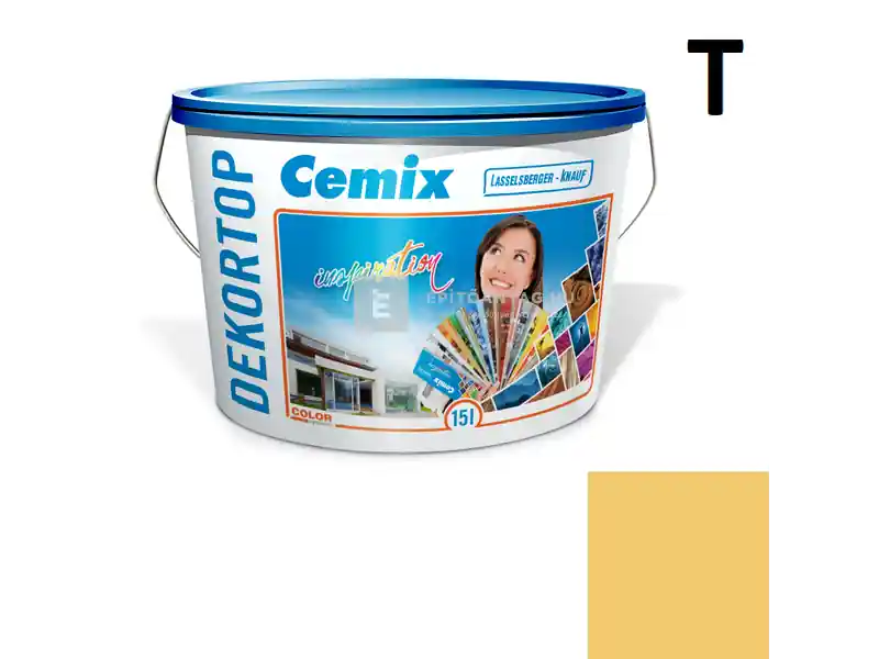 Utolsó esély Cemix 2802 DekorTOP diszperziós homlokzatfesték 6127 intense 15 l