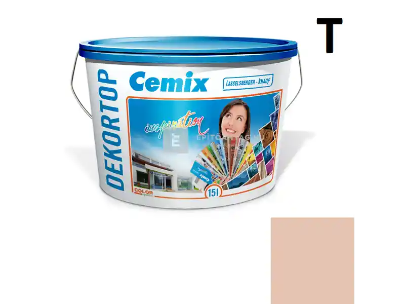Szuper ajánlat Cemix 2802 DekorTOP diszperziós homlokzatfesték 6323 intense 15 l