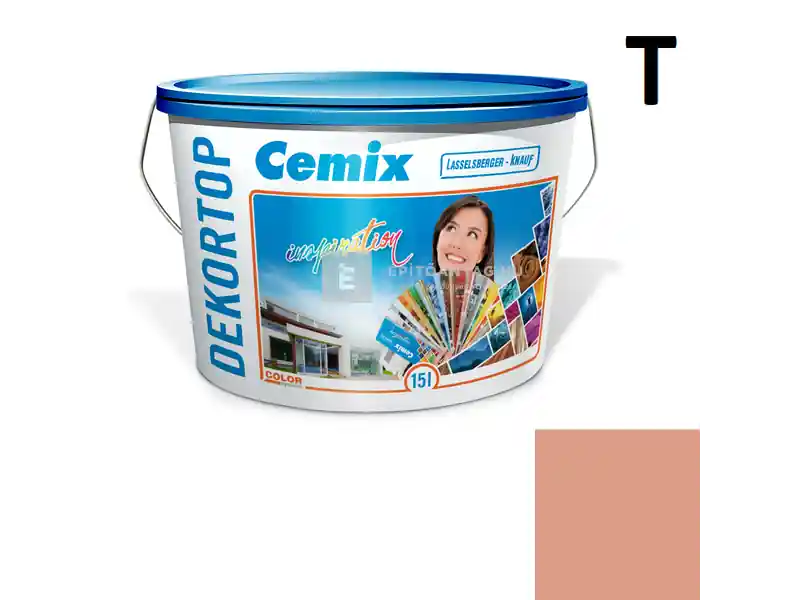 Cemix 2802 DekorTOP diszperziós homlokzatfesték 6325 intense 15 l Gyors szállítás