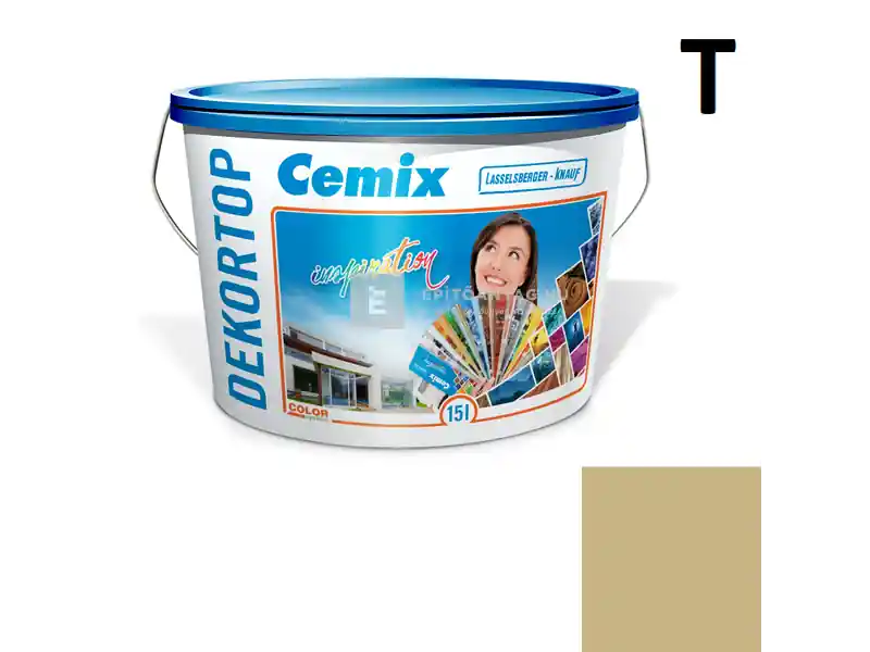 Cemix 2802 DekorTOP diszperziós homlokzatfesték 6915 intense 15 l Expressz kézbesítés