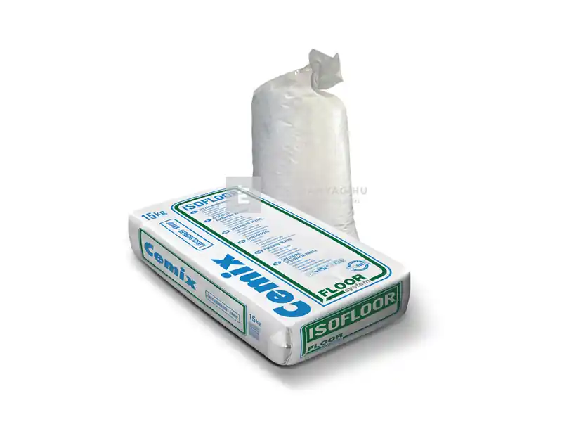 Cemix 5110 Isofloor hő- és hangszigetelő, térkitöltő anyag 200 l + 15 kg Biztonságos fizetés